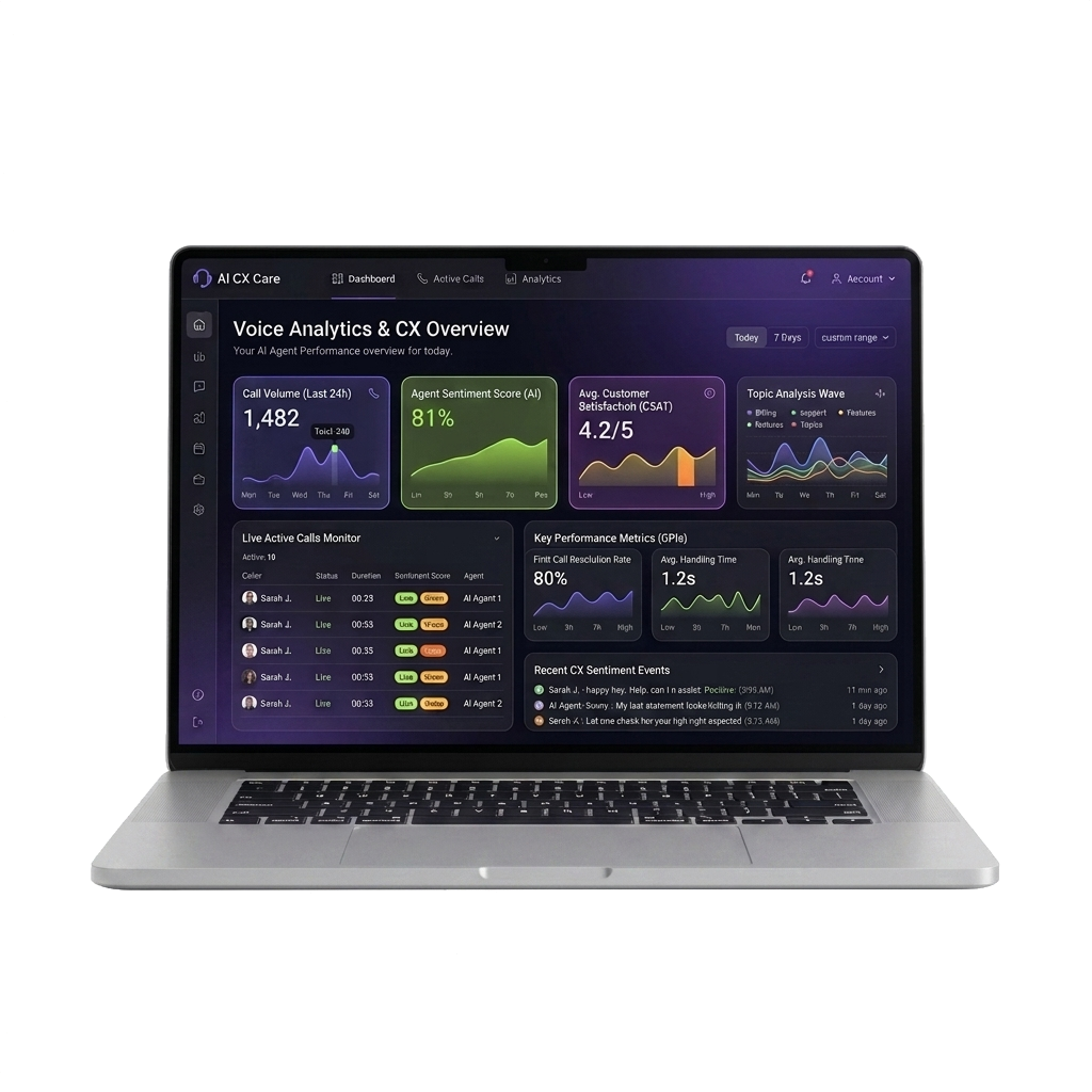 AI CX Care Dashboard